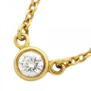 TIFFANY 18k Gold Diamond Necklace